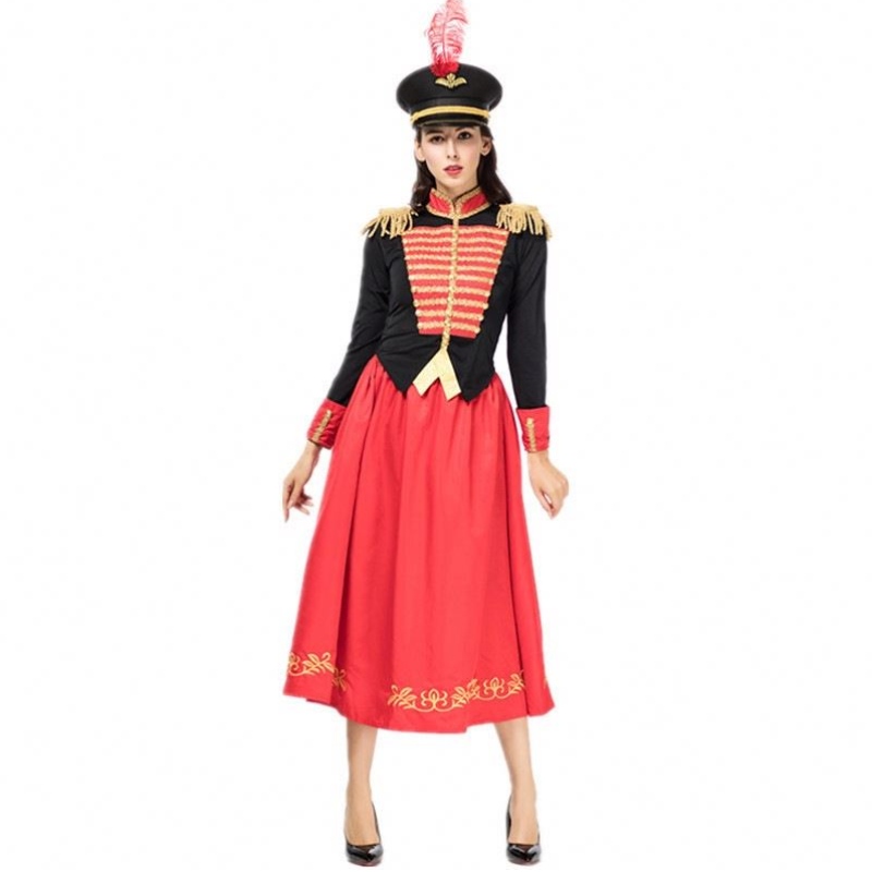 Costume da carnivale di Halloween cos schiaccianoci con quattro re e costume anime di abbigliamento da cavaliere femminile