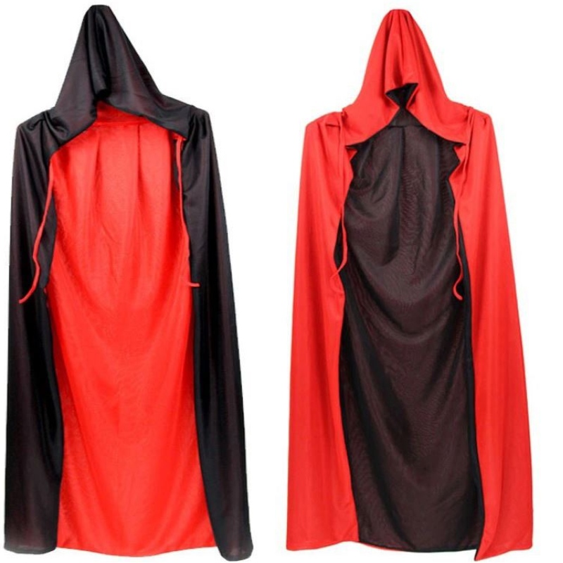 Mantello all'ingrosso mantello con cappuccio mantello wicca abito cape shawl vampiro di Halloween feste mago costumi