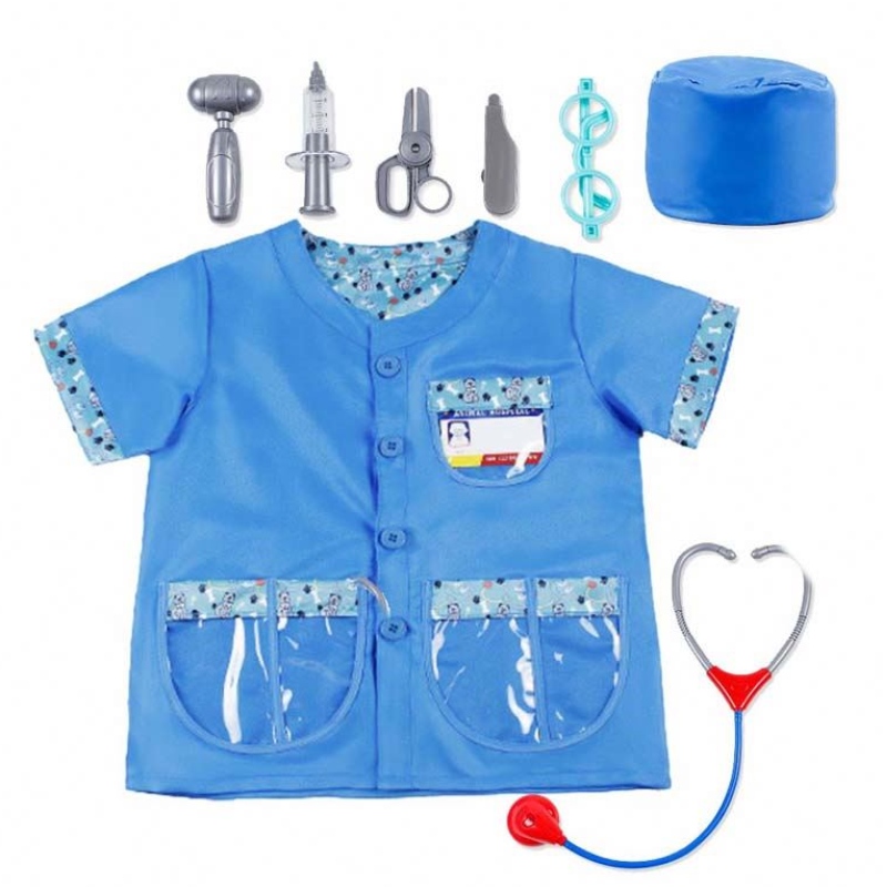 Professione per bambini per bambini Cosplay Multi Career Nurse Vet Kid Doctor Costume HCBC-003