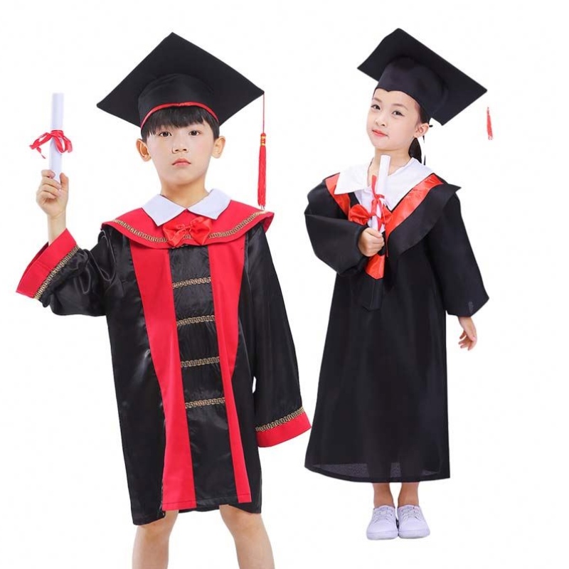 Role per ragazzi per ragazzi giocano in costume da laurea con cappello HCBC-026