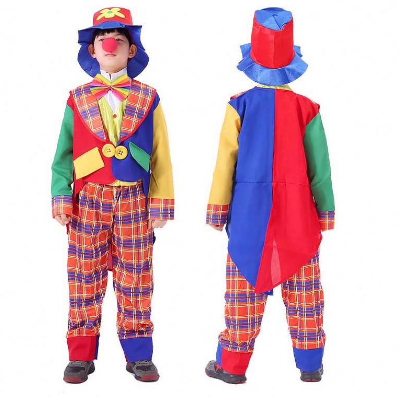 Halloween Kid Holiday varietà divertente set completo costume cosplay clown abiti abiti HCBC-027