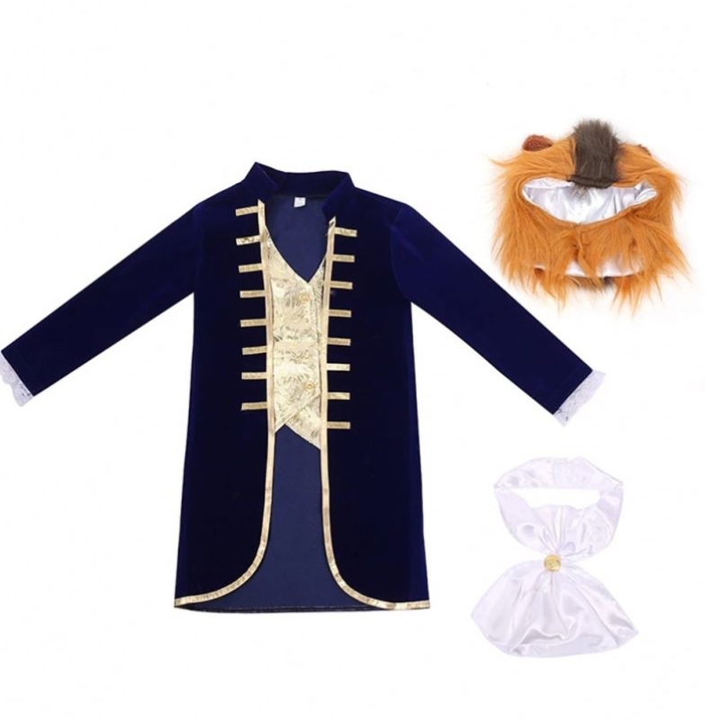 Baby Boy Toddler Halloween Cosplay Beast Besta Prince Prince Costume With Hestgear Tie HCBL-014