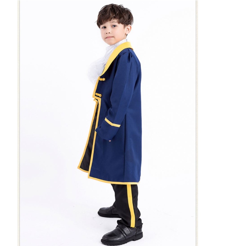 Kids Beauty and the Beast Cosplay Costume Halloween Party Men Boys Fancy Dress Movie Prince \\\\ Costume