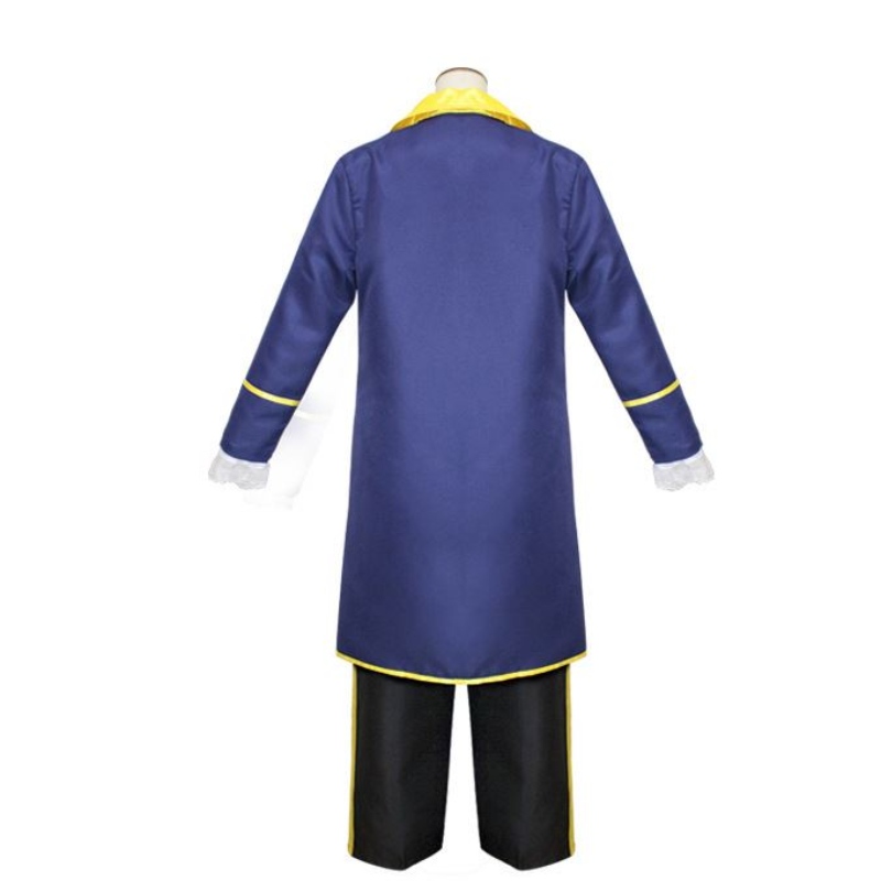 Carnival Cosplay Children Blue Boys Pianist Prince Costume for Party