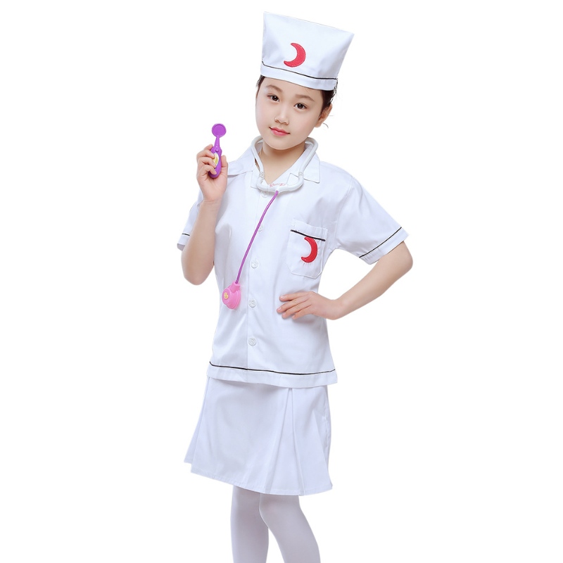 Ruolo bambino Giochi costumi Doctor Nurse Dress Up Kit set da gioco