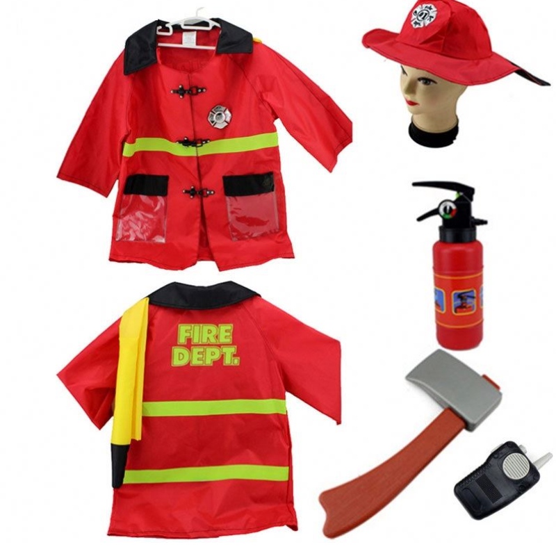 Fireman Sam Costume per ragazzi Girls Halloween Costume per abbigliamento da festa di fantasia