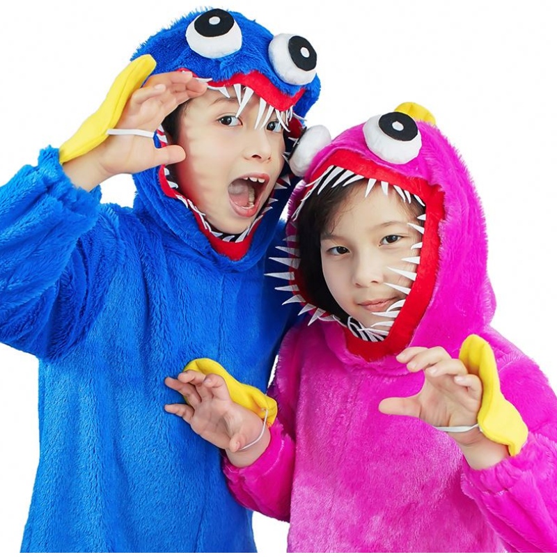 Wuggy Costume Poppy Playtime Game Character Peluga salto horror Regalo morbido per bambini vestiti per il cosplay per feste Carnival