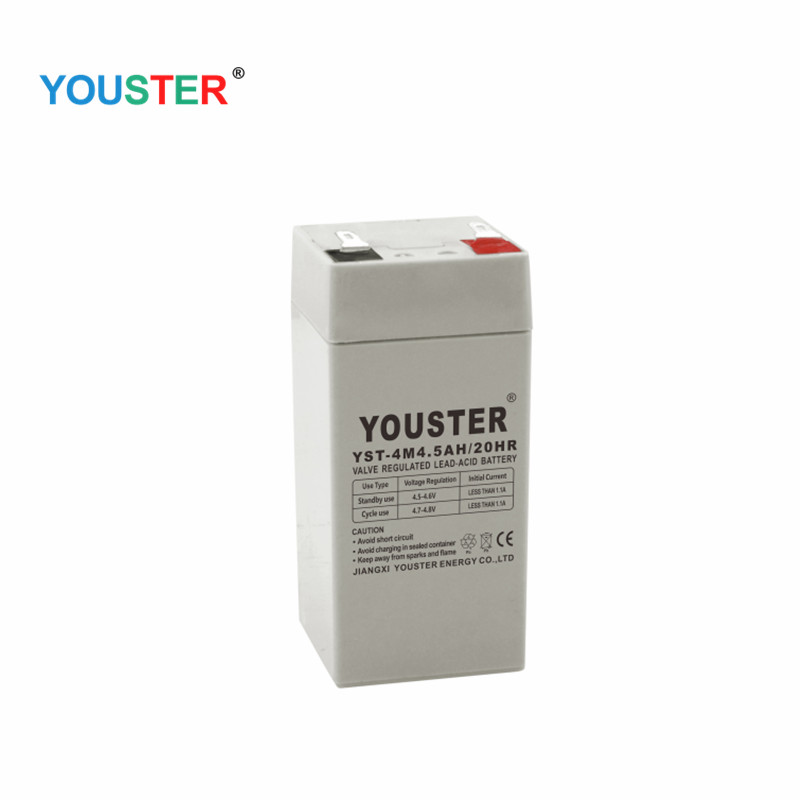 Batteria VRLA AGM piccola batteria per uso domestico 4v5.0ah Batteria al piombo