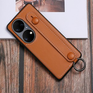 Adatto per custodia per telefono cellulare Huawei P50, cassa di telefono cellulare anti-calo e anti-semistico, custodia per telefono cellulare porta a portata, custodia protettiva in pelle