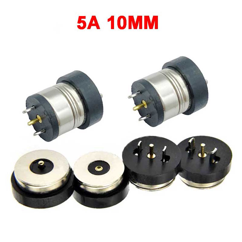 2 pin/3pin/4pin/5pin/6pin Connettore magnetico maschio e femmina pogo pin per LED