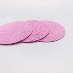 Spugne facciali compresse spugna di cellulosa facciale ecofriendly naturale spugna di cellulosa compressa