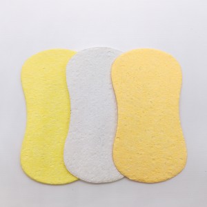Spugna di cellulosa personalizzata del bagno della spugna della cellulosa per i kit della spugna del bagno del corpo