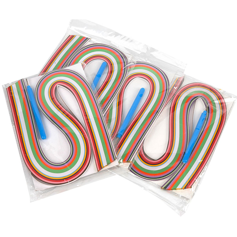 Striscia di carta colorata