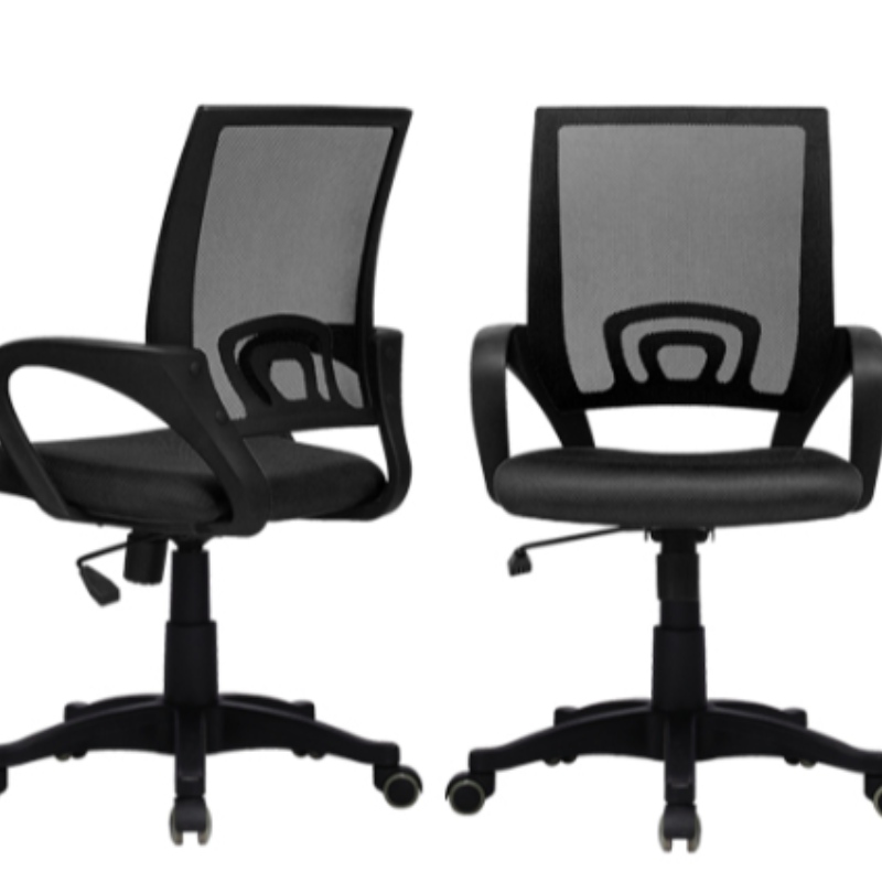 Sedia da ufficio in maglia di vendita a caldo bassa schiena ergonomica sedia sedia a maglie completa sedie a maglia all'ingrosso