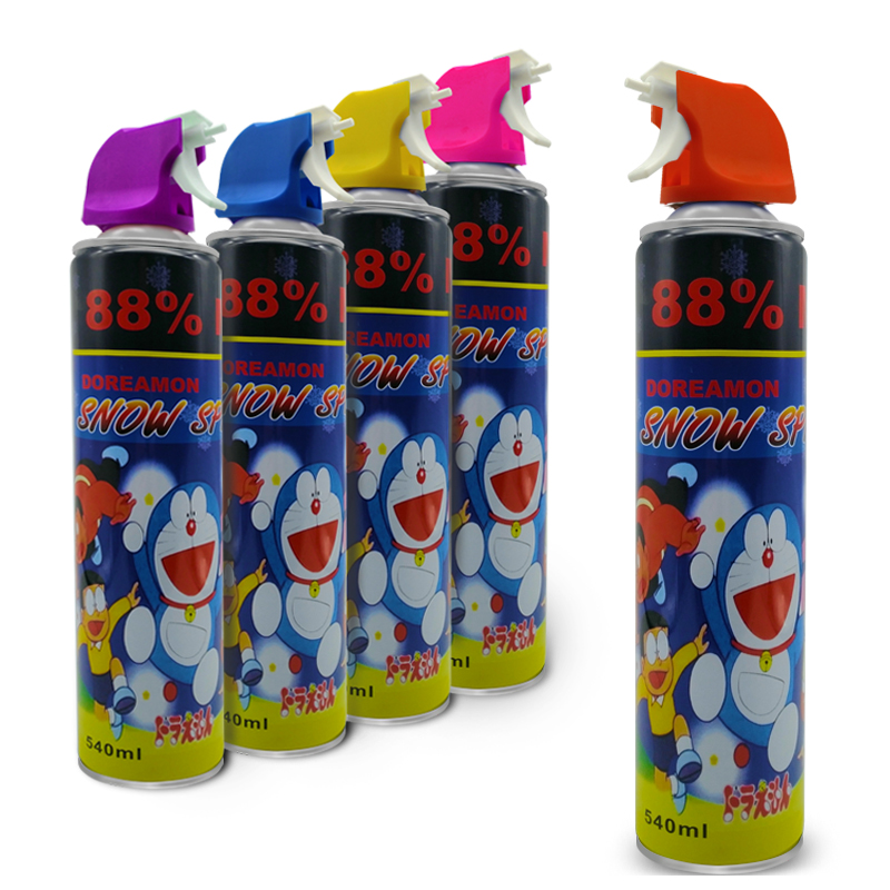 Doraemon Snow Spray Party Party Spray Snow Spray Flying Snow Spray