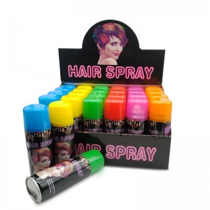 Colore dei capelli aerosol spray glitter colore dei capelli