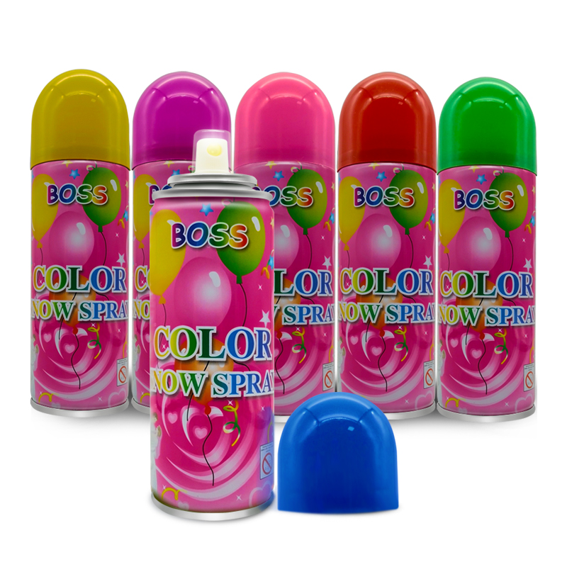 Colore Snow Spray Color Snow Shoam per la festa di Holi Indian