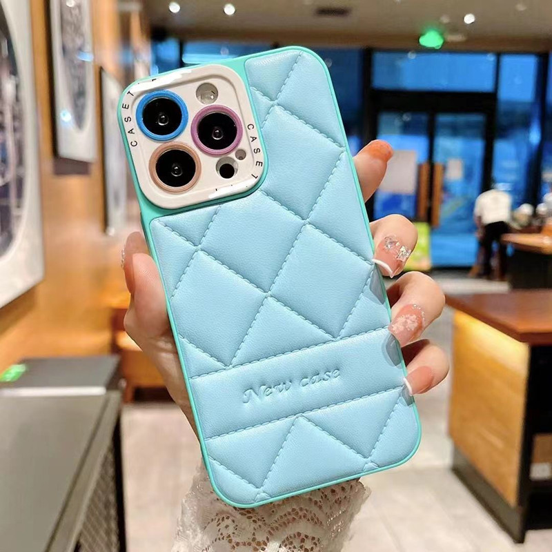 Adatto per iPhone13promax piccolo cuscino d'aria profumato 14 agnskin poppata a pedaggio in pelle 12 custodia protettiva
