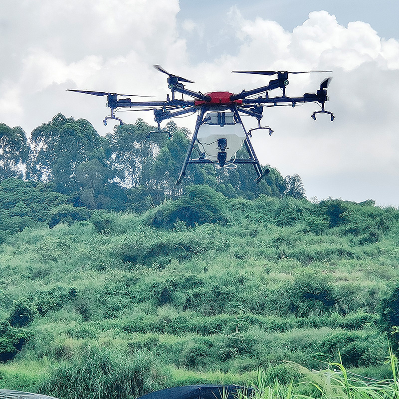 6 assi 60L Fertilizzante drone Agricoltura Spraying Drone Agriculture