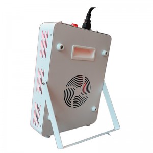 Dispositivo di terapia con luce rossa, luce rossa a 660nm e terapia a LED a LED a infrarossi da 850 Nm, con timer e telecomando, dispositivo di scarico del dolore muscolare, terapia a LED a LED a infrarossi del viso