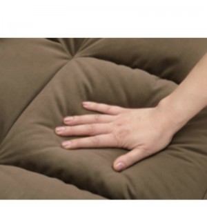 Brocciatrice in spugna in legno massello per divano