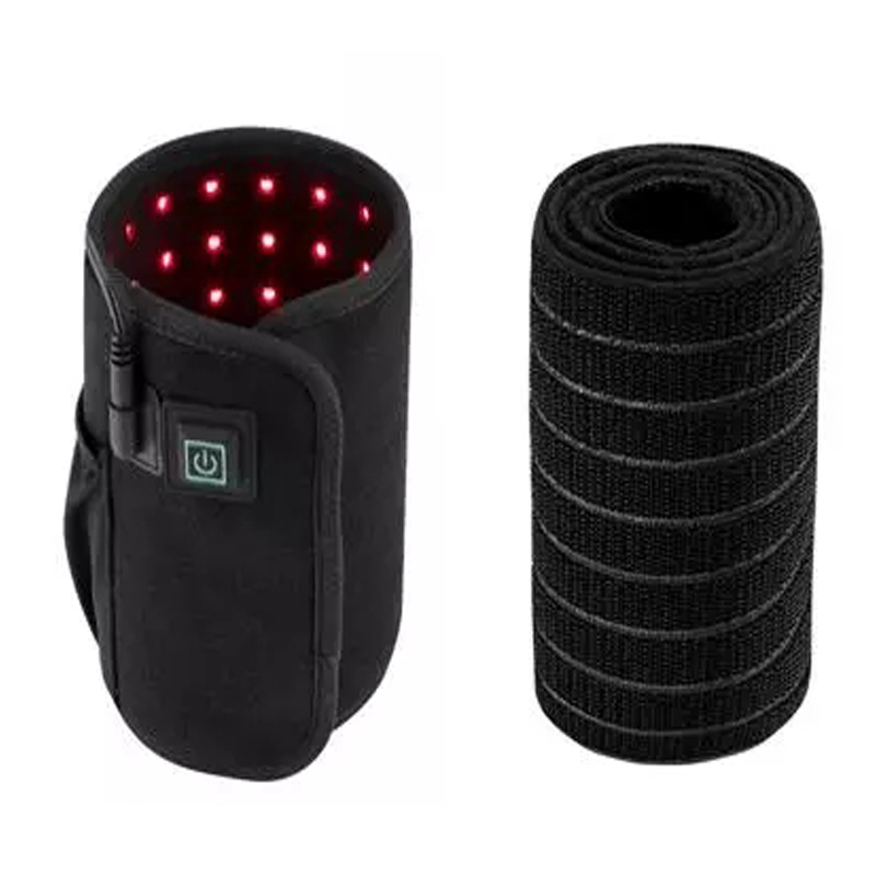 Oabes Red Light Therapy Pad per sollievo dal dolore per tutto il corpo, LED 660 Nm ＆ 850 Nm Wrap Avvolgimento cinghia di terapia profonda con funzione timer