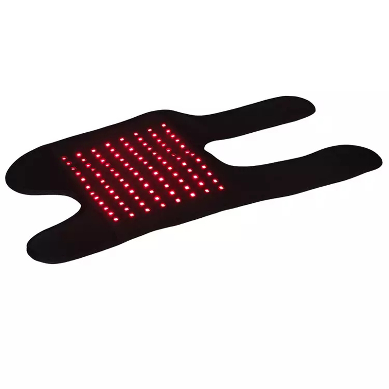 2pcs cinghia di terapia a base di luce rossa a infrarossi, 660nm/850nm lunghezza d'onda, cuscinetto di terapia con luce rossa portatile per spalla, schiena, ginocchia di piedi ecc.