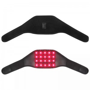 Attrezzatura portatile di bellezza e cura personale Led Light Riduce il dolore corporeo Indossabile Red Light Therapy Wrap cintura per il collo