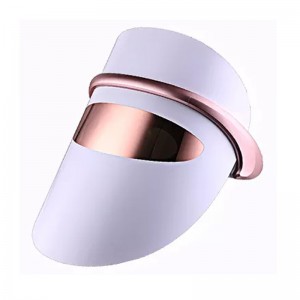 2022 Maschera per il viso a LED terapia di luce, 7 terapia luminosa a LED Maschera per la cura della pelle - Blue&Red Light for Acne Photon Mask - Korea PDT Technology per la riduzione dell\'acne