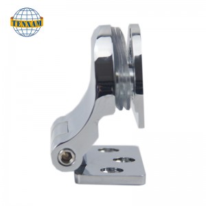 A metà della cerniera del muro