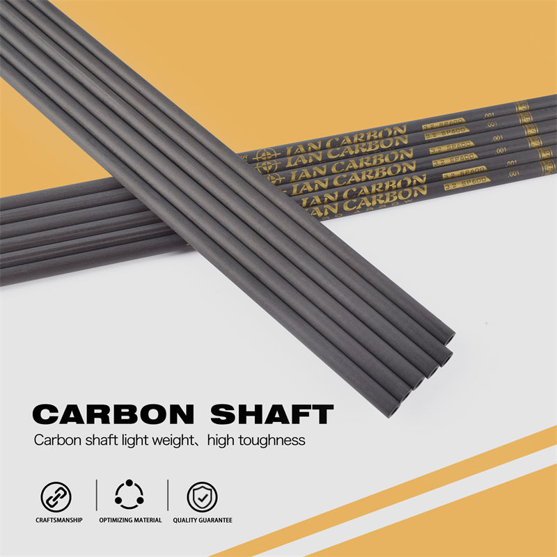 Elongarrow 32 pollici 32 mm SP600 Freccia in fibra di carbonio per arcieri