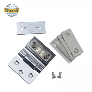 Cerniera curva a lato singolo