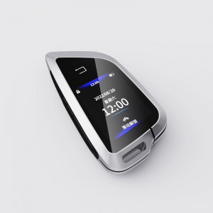Chiave di auto LCD intelligente, voce di aggiornamento senza chiave, blocco automatico&sblocco avviatore di auto remoto, accessori antipasti di sostituzione del fob chiave, display logo del veicolo