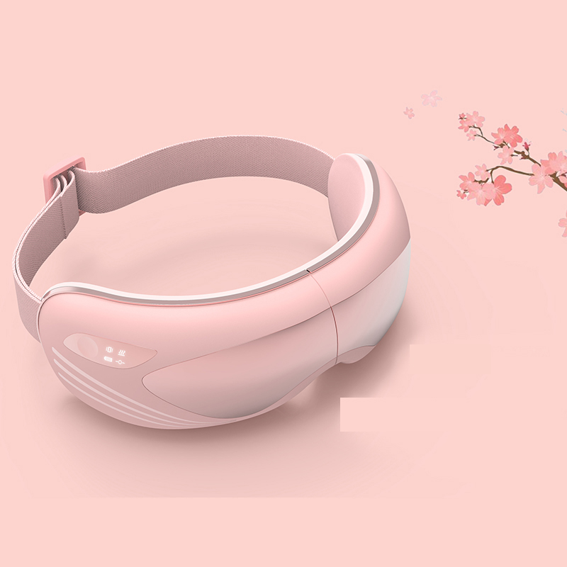 Nuovo design Design 4D Visual Electric Riscaldata Air Aibro Massager oculare, mini intelligente a pressione d'aria portatile Emicurante per occhiali Smart Eye Mask Vibration Compresso caldo per rilassarsi per gli occhi, migliorare la circolazione degli occhi, ridurre gli occhi asciutti, occhiaie scure