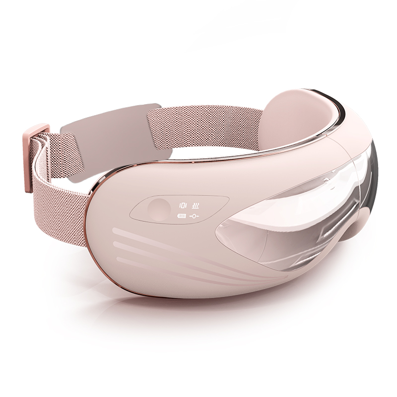 Nuovo design Design 4D Visual Electric Riscaldata Air Aibro Massager oculare, mini intelligente a pressione d'aria portatile Emicurante per occhiali Smart Eye Mask Vibration Compresso caldo per rilassarsi per gli occhi, migliorare la circolazione degli occhi, ridurre gli occhi asciutti, occhiaie scure