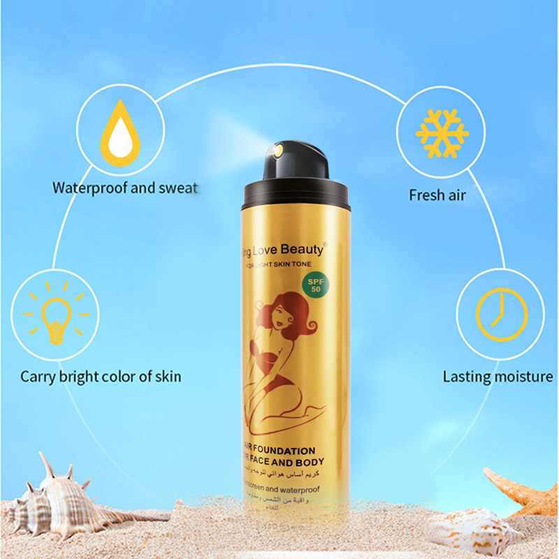 Spray per la fondazione per umidità duratura