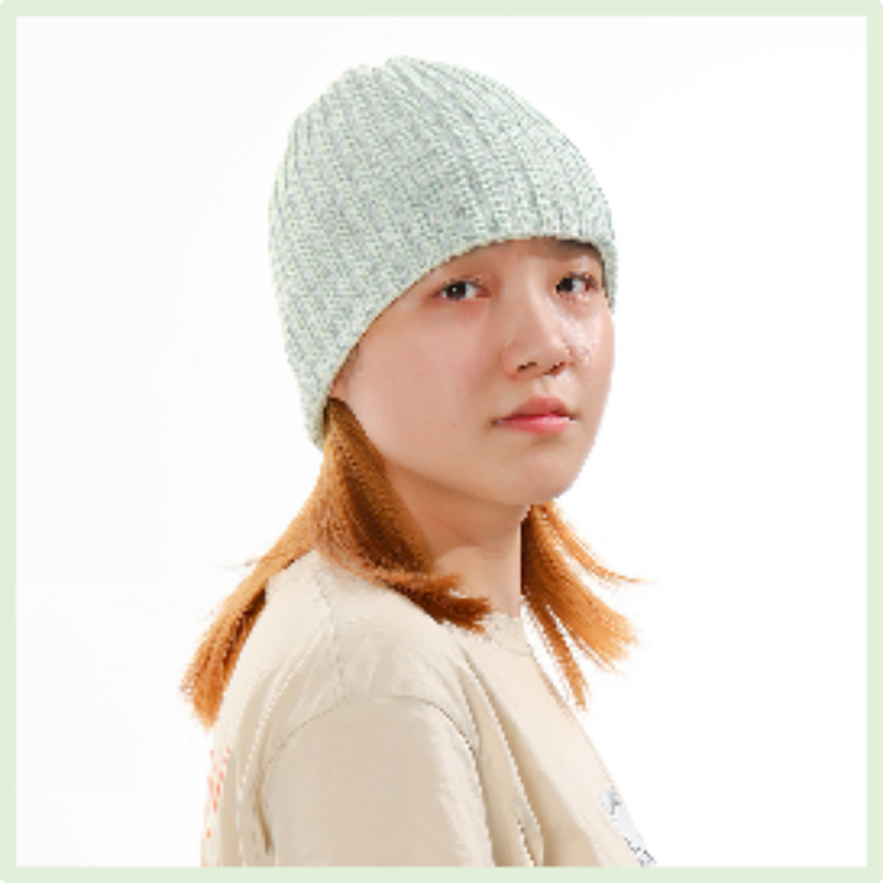 Beanie riflettente ad alta visibilità ad alta visibilità inverno inverno cappello a maglia