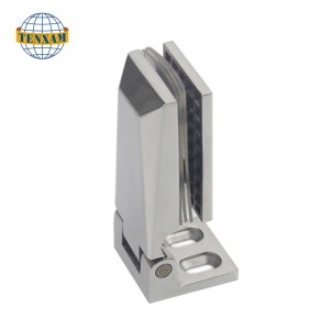 Morsetto di vetro a 90 gradi a bordo singolo