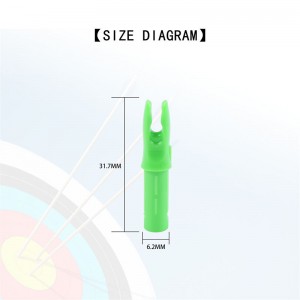 Nock di freccia di tiro con l\'arco di tirowarrow per freccia freccia freccia freccia di carbonio accessori da tiro con l\'arco.