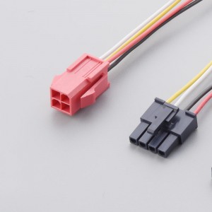 Micro-fit Molex 4.2 Doppia femmina 469930420 Connettore più leggero Custizzazione del filo di rame del cablaggio di consumo realizzato.