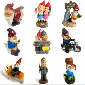 Decorazioni decorazioni da giardinonanonano decorazioni di Babbo Natale