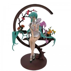 Yun xiang she bella ragazza prima tono shaohua cheongsam primo tono 1/7 seduto a mano fa futura modello a sospensione