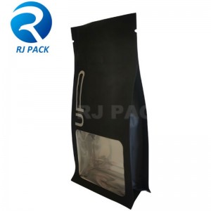 Cascia inferiore piatta resistente ai bambini con finestra