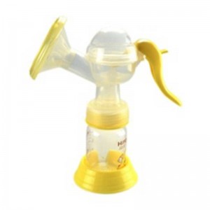 Manuale di silicone portatile Extractor per latte per bambini BPA Pompa di alimentazione manuale del seno per motivi di stampa gratuita