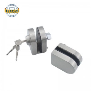 Scorrifica a strozzo a doppia oscillazione in vetro a vetro commerciale con chiusura in acciaio inossidabile Blocco in vetro principale