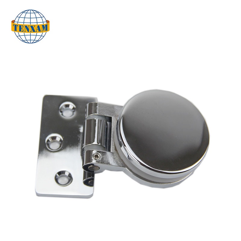 Prezzo di fabbrica da parete alla cerniera della cerniera della cerniera in vetro cerniera rotonda