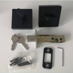 3602 cilindri singoli quadrati a deadbolt a un lato serbo moderno moderno serratura per porte interne ed esterne