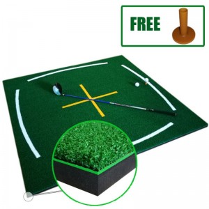 Produttore Professional Teaching Pad golf Mat Golf Practer Pads Golf Mago