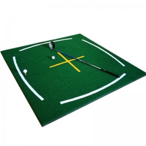 Produttore Professional Teaching Pad golf Mat Golf Practer Pads Golf Mago