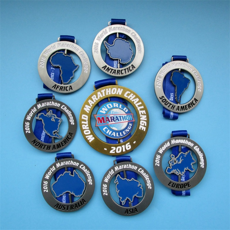 Medaglia 2016 World Marathon Challenge